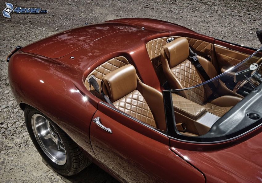 Jaguar Eagle, cabriolet, intérieur