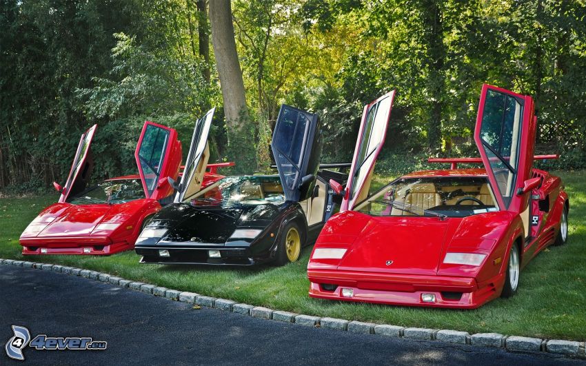 Lamborghini, porte, les voitures anciennes