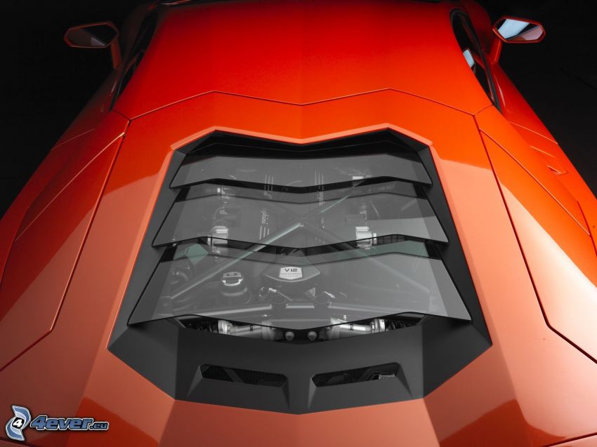 Lamborghini Aventador, moteur