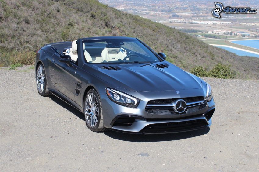 Mercedes SL, cabriolet