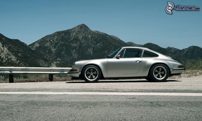 Porsche 911, automobile de collection, collines
