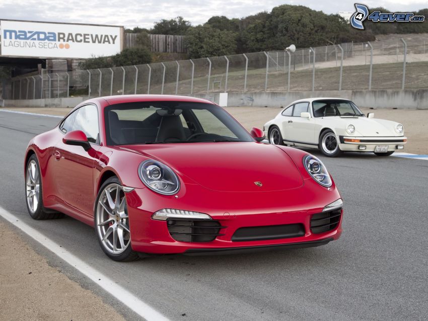 Porsche 911, automobile de collection, route