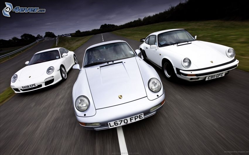 Porsche 911, évolution, la vitesse