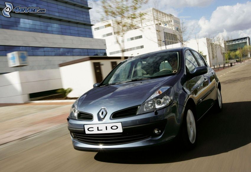 Renault Clio, la vitesse, ville