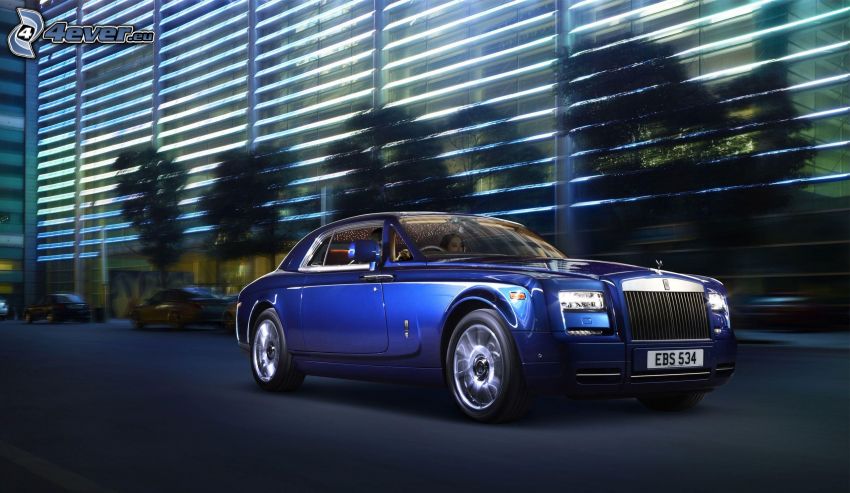 Rolls Royce, bâtiment, la vitesse