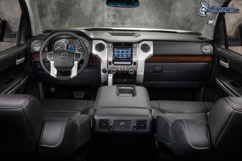 Toyota Tundra, intérieur, tableau de bord, volant
