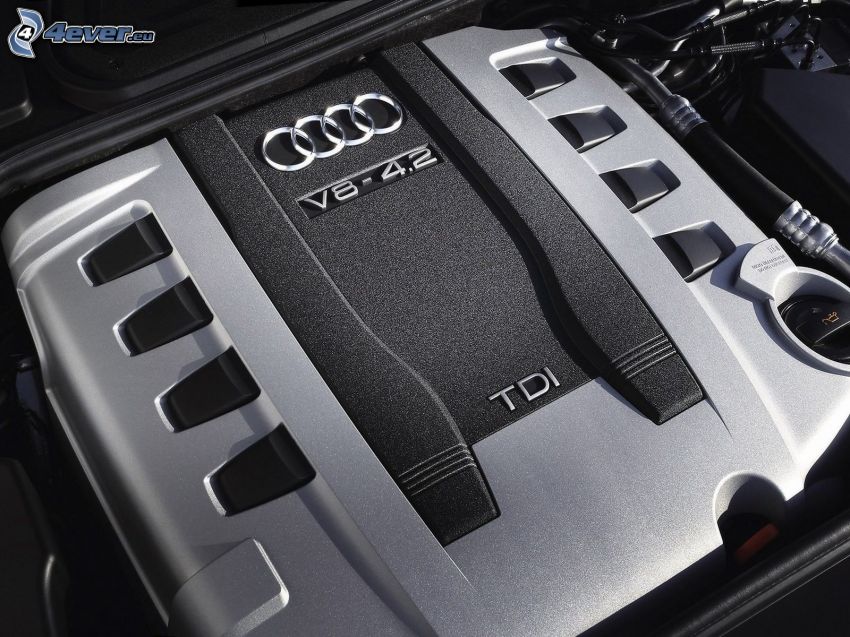 Audi A8, V8 4.2, moteur