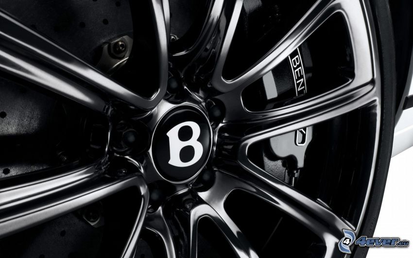 Bentley Continental GT, roue, jante