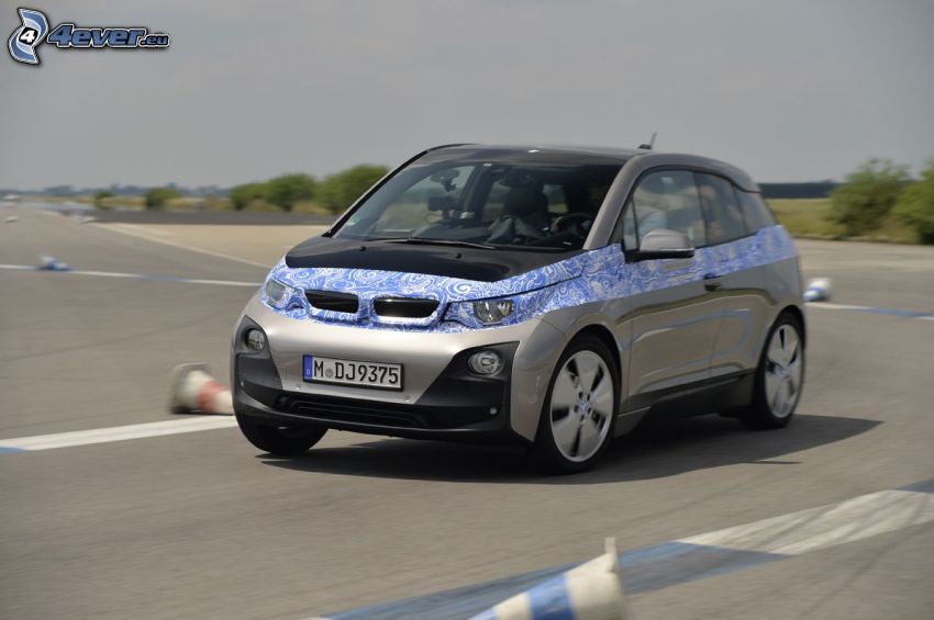 BMW i3, route