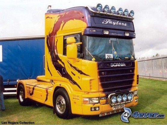 Scania, camion, tuning