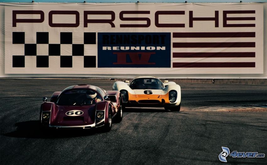 course, voiture de course, Porsche, les voitures anciennes