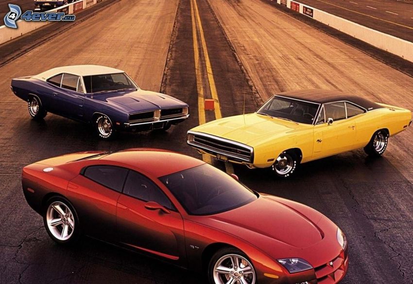 Dodge Charger, les voitures anciennes, circuit automobile