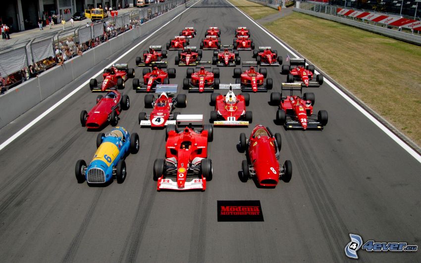 Ferrari, formule, circuit automobile