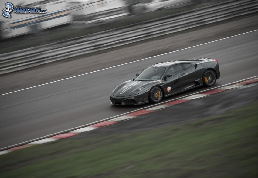 Ferrari F430, la vitesse, circuit automobile