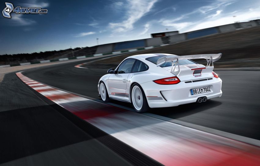 Porsche 911, la vitesse, circuit automobile