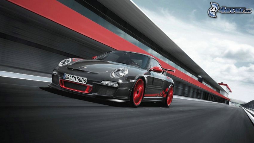 Porsche 911 GT3, la vitesse, circuit automobile