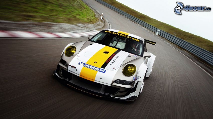 Porsche 911 GT3, route
