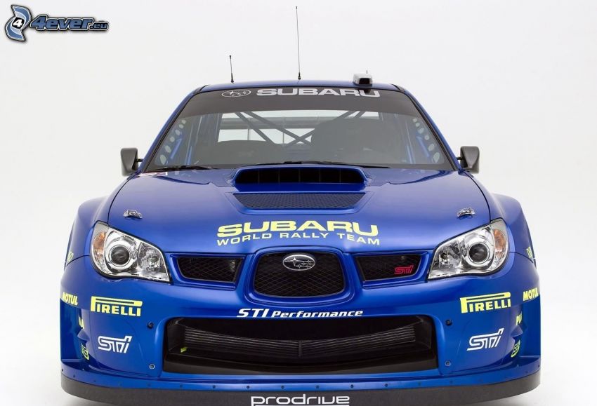Subaru Impreza, voiture de course