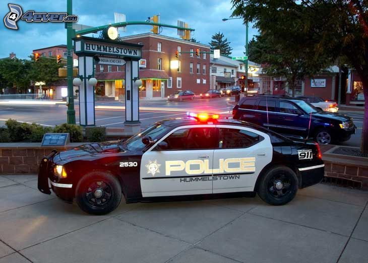 Dodge Challenger, police