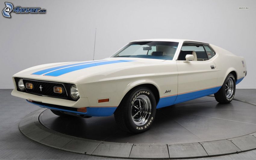 Ford Mustang, 1972, automobile de collection