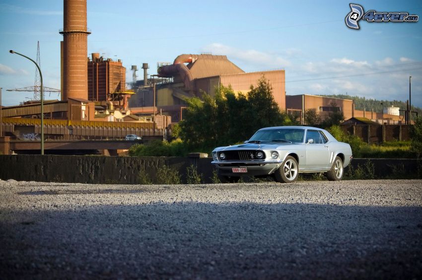 Ford Mustang, automobile de collection, l'usine