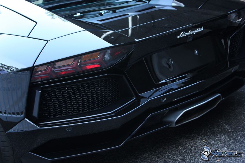 Lamborghini Aventador, réflecteur