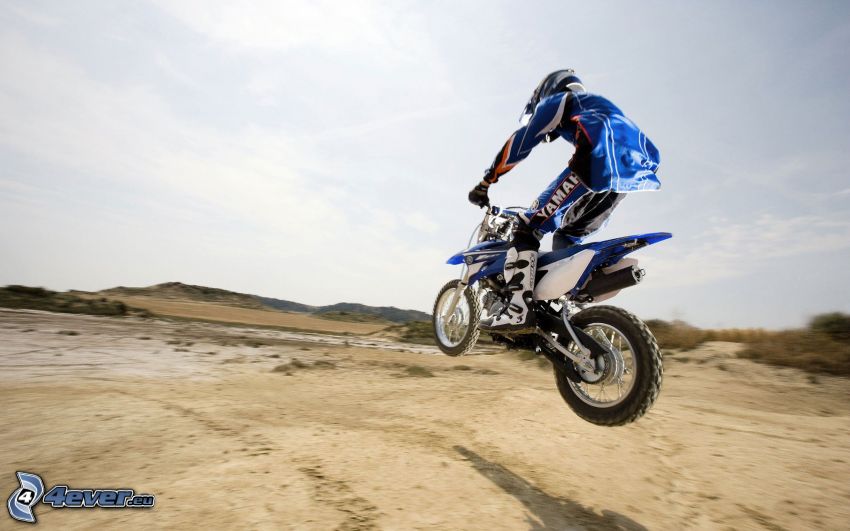 motocross, saut