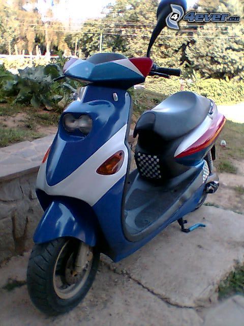 Yamaha, scooter, moto