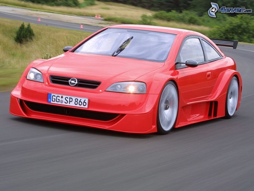 Opel Astra, course