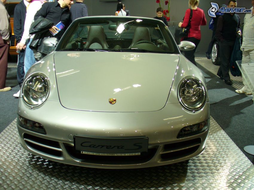 Porsche, salon de l'automobile