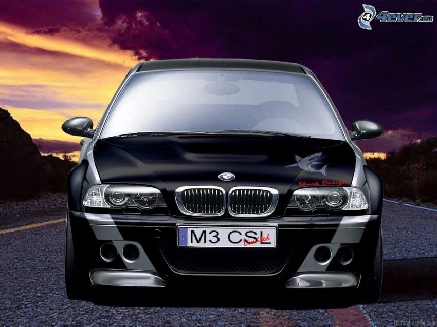 BMW M3, voiture, tuning