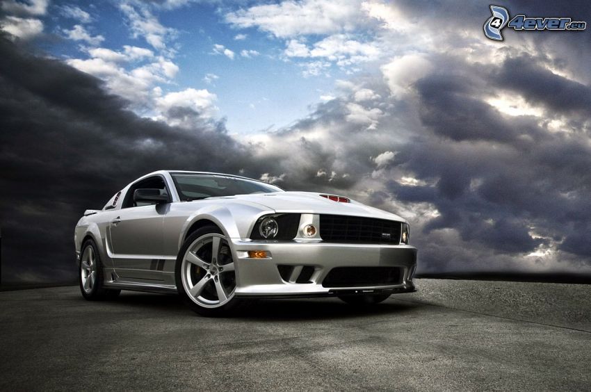 Ford Mustang, tuning, nuages