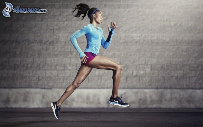 correre, donna sportiva