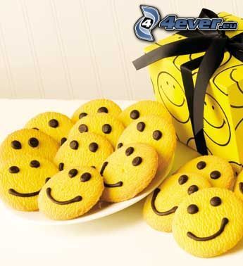 dolci, lo smiley, cookies