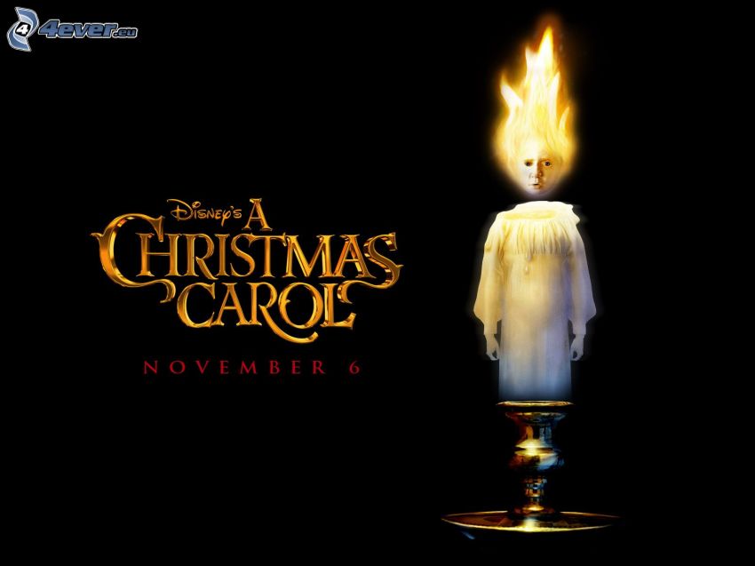 A Christmas Carol, candela