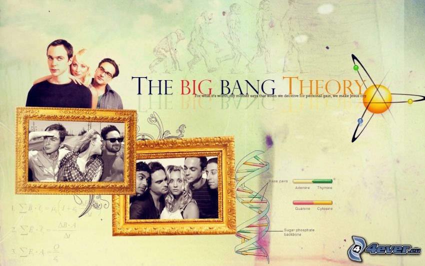 Big Bang Theory, pittura