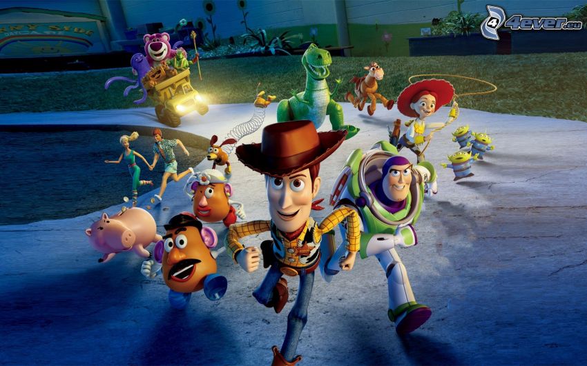 Toy Story, correre