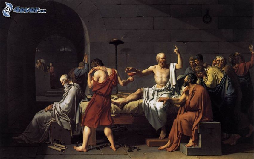 Socrates, lavoro storico, pittura