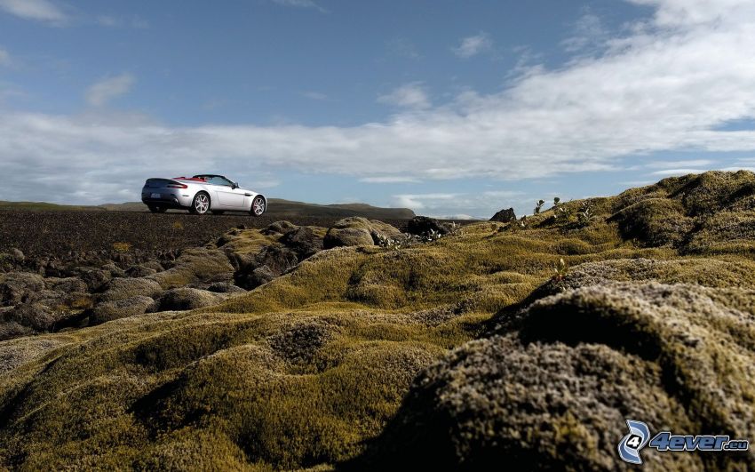 Aston Martin DBS Convertible, paesaggio