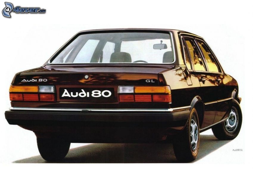 Audi 80, veicolo d'epoca
