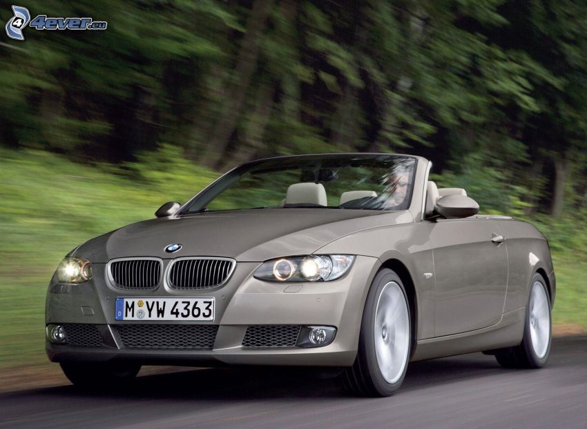 BMW 3, cabriolet, velocità