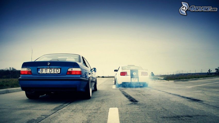 BMW 3, Ford Mustang