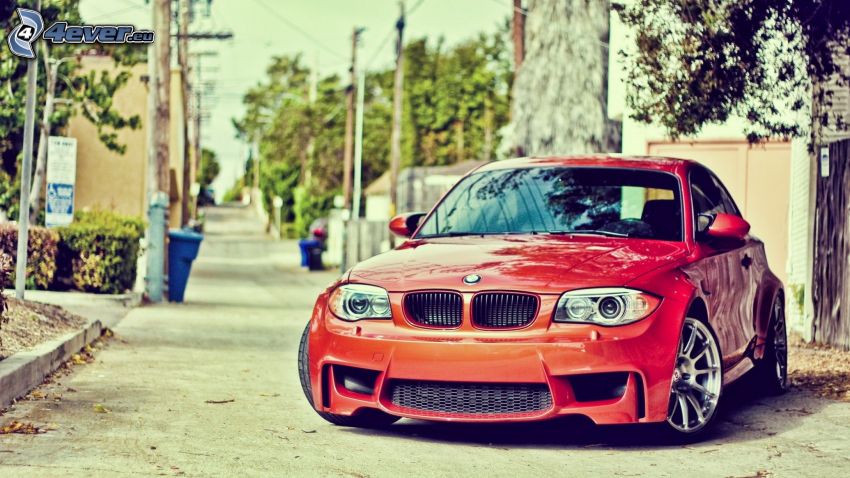 BMW M1, strada