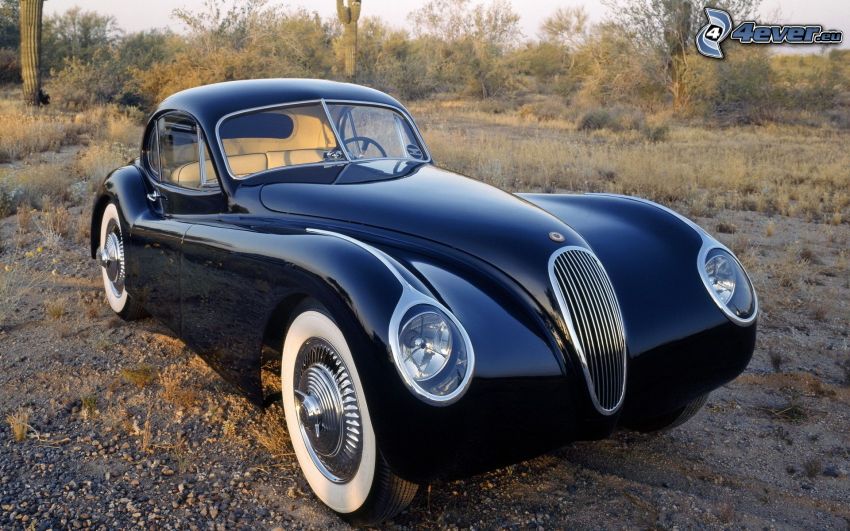 Jaguar XK120 Coupé, veicolo d'epoca