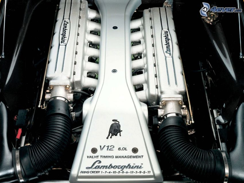 Lamborghini, motore