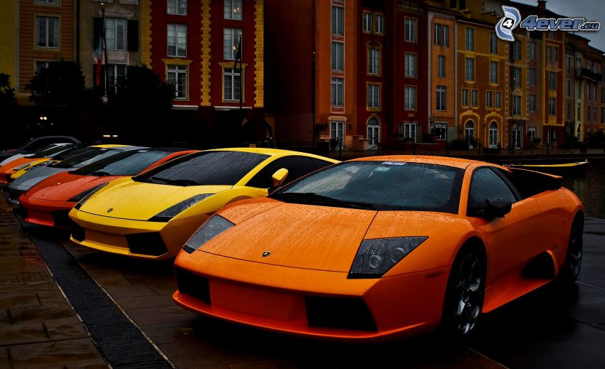 Lamborghini, strada, case