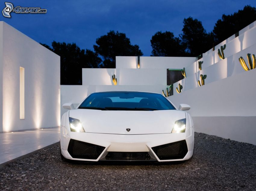 Lamborghini Gallardo, notte