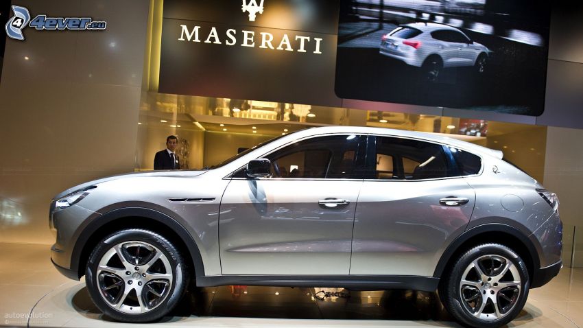 Maserati Kubang, mostra, salone dell'automobile