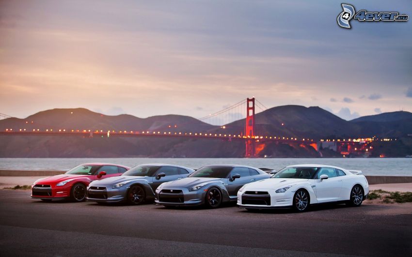 Nissan GT-R, Golden Gate, San Francisco