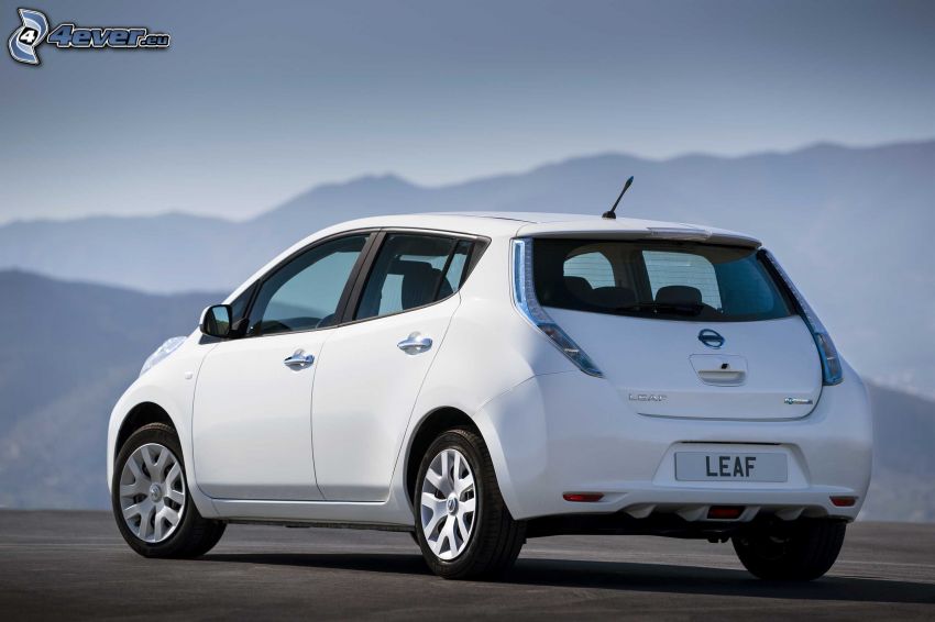Nissan Leaf, montagna